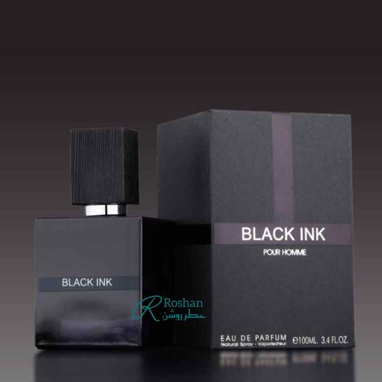 ادکلن black ink شرکت فرگرانس ورلد ، نسخه مشابه و مقرون به صرفه عطر lalique black - مردانه - ۱۰۰ میل - رایحه گرم و تلخ