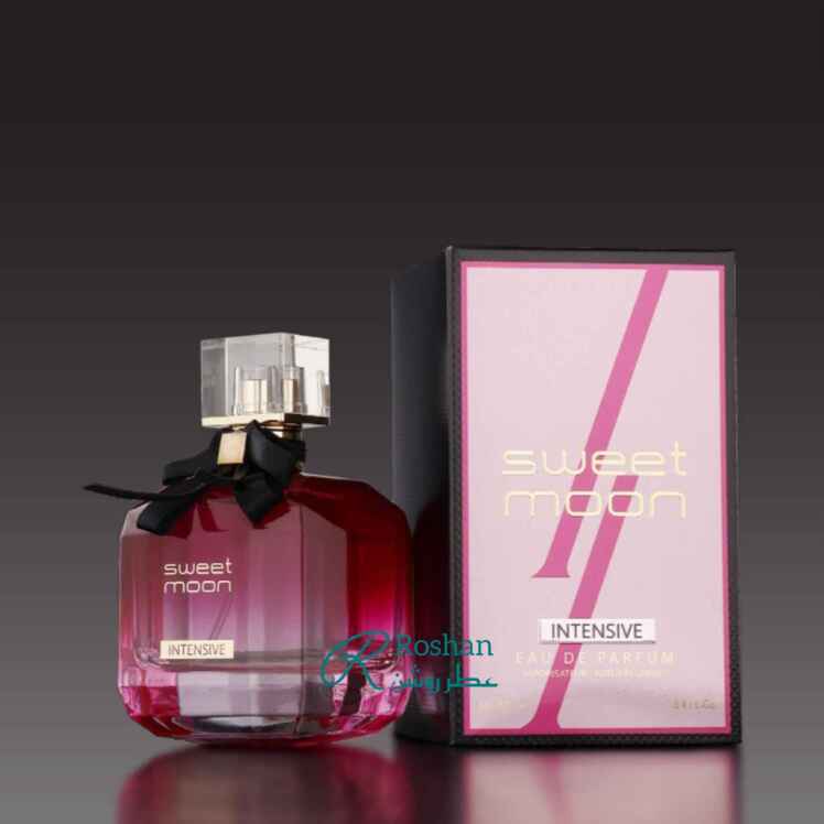 ادکلن sweet moon شرکت فرگرانس ورلد ، نشخه مقرون به صرفه و مشابه عطر paris moon - رایحه گلی و میوه ای گرم - زنانه