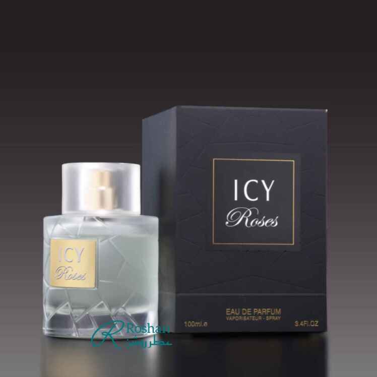 ادکلن icy شرکت فرگرانس ورلد، نسخه مشابه و مقرون به صرفه عطر on roses - رایحه خنک - ۱۰۰ میل - زنانه