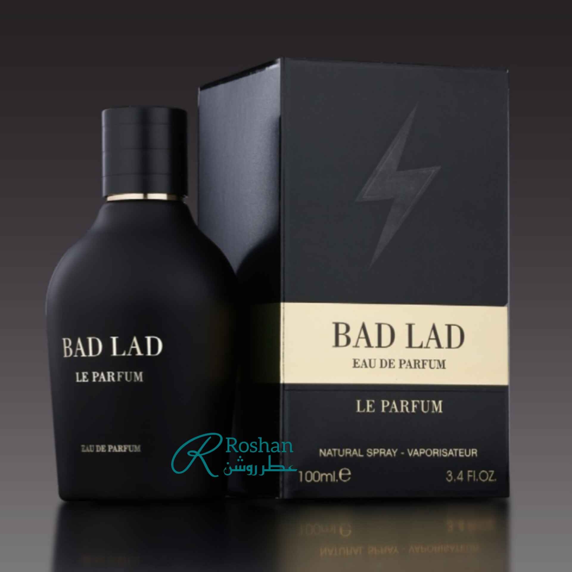  ادکلن bad lad شرکت فرگرانس ورلد ، نسخه مقرون به صرفه و مشابه عطر bad boy Karolina- مردانه - ۱۰۰ میل - رایحه گرم 