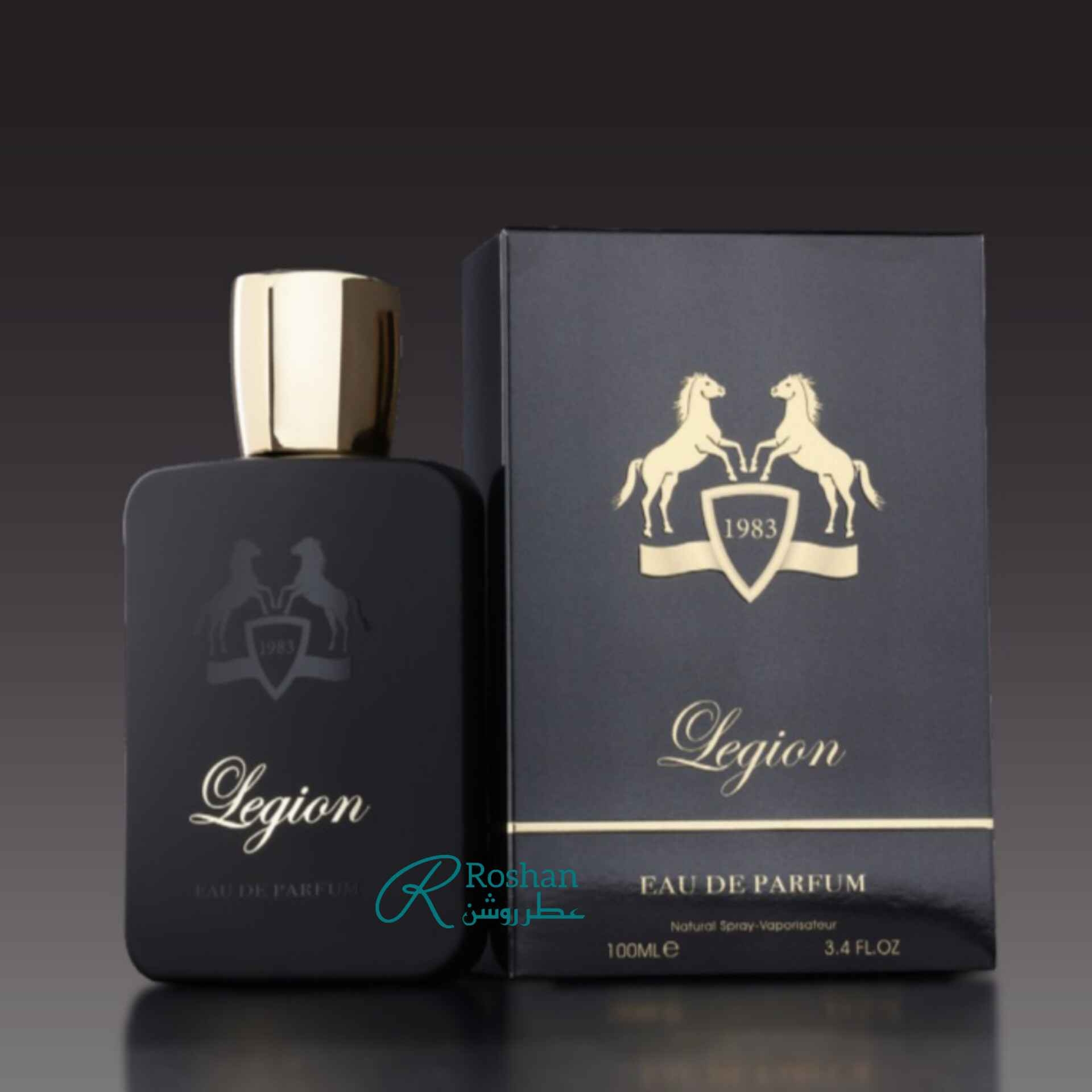 ادکلن legion شرکت فرگرانس ورلد ، نسخه مشابه و مقرون به صرفه عطر Marly ogan - رایحه تلخ - ۱۰۰ میل - مردانه