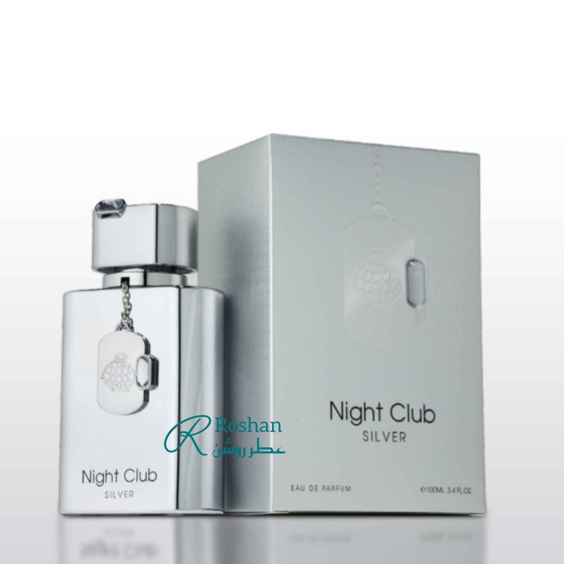 ادکلن night club silver شرکت فرگرانس ورلد ، نسخه مشابه و مقرون به صرفه عطر creed silver mountain - زنانه - رایحه خنک