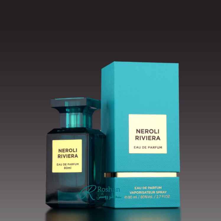 ادکلن neroli riviera شرکت فرگرانس ورلد ، نسخه مشابه و مقرون به صرفه عطر neroli portofino - مردانه - رایحه تازه و خنک 