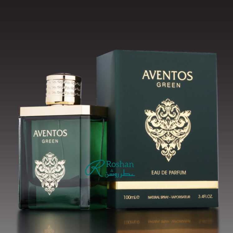 ادکلن aventos green شرکت فرگرانس ورلد ، نسخه مشابه و مقرون به صرفه عطر green Irish - مردانه - رایحه خنک و تلخ - ۱۰۰ میل