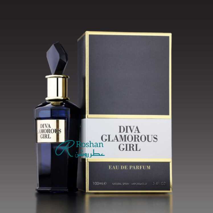 ادکلن diva glamorous شرکت فرگرانس ورلد ، نسخه مشابه و مقرون به صرفه عطر good girl - زنانه - ۱۰۰ میل - رایحه خنک و تلخ