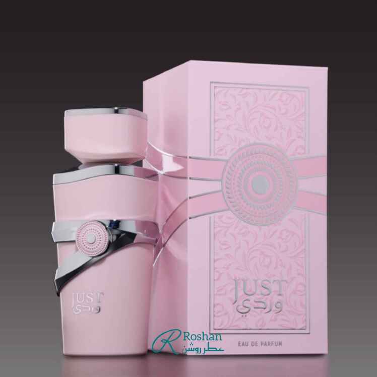 ادکلن just وردی شرکت فرگرانس ورلد ، نسخه مشابه و مقرون به صرفه عطر Yara از شرکت لطافه - زنانه - رایحه خنک و شیرین