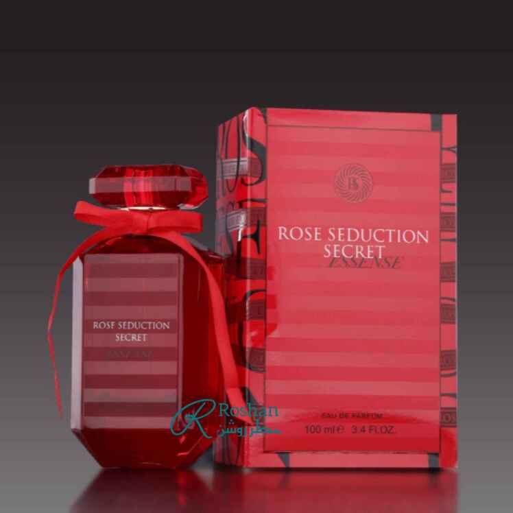 ادکلن rose seduction secret essense شرکت فرگرانس ورلد ، نسخه مشابه و مقرون به صرفه عطر victoria secret intense - زنانه