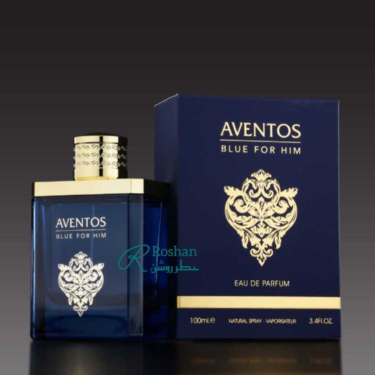 ادکلن aventos blue for him شرکت فرگرانس ورلد ، نسخه مشابه و مقرون به صرفه عطر erolfa - مردانه - رایحه تلخ - ۱۰۰ میل