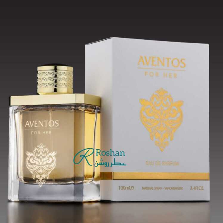 ادکلن aventos for her شرکت فرگرانس ورلد، نسخه مشابه و مقرون به صرفه عطر creed for her - زنانه - ۱۰۰ میل - رایحه خنک