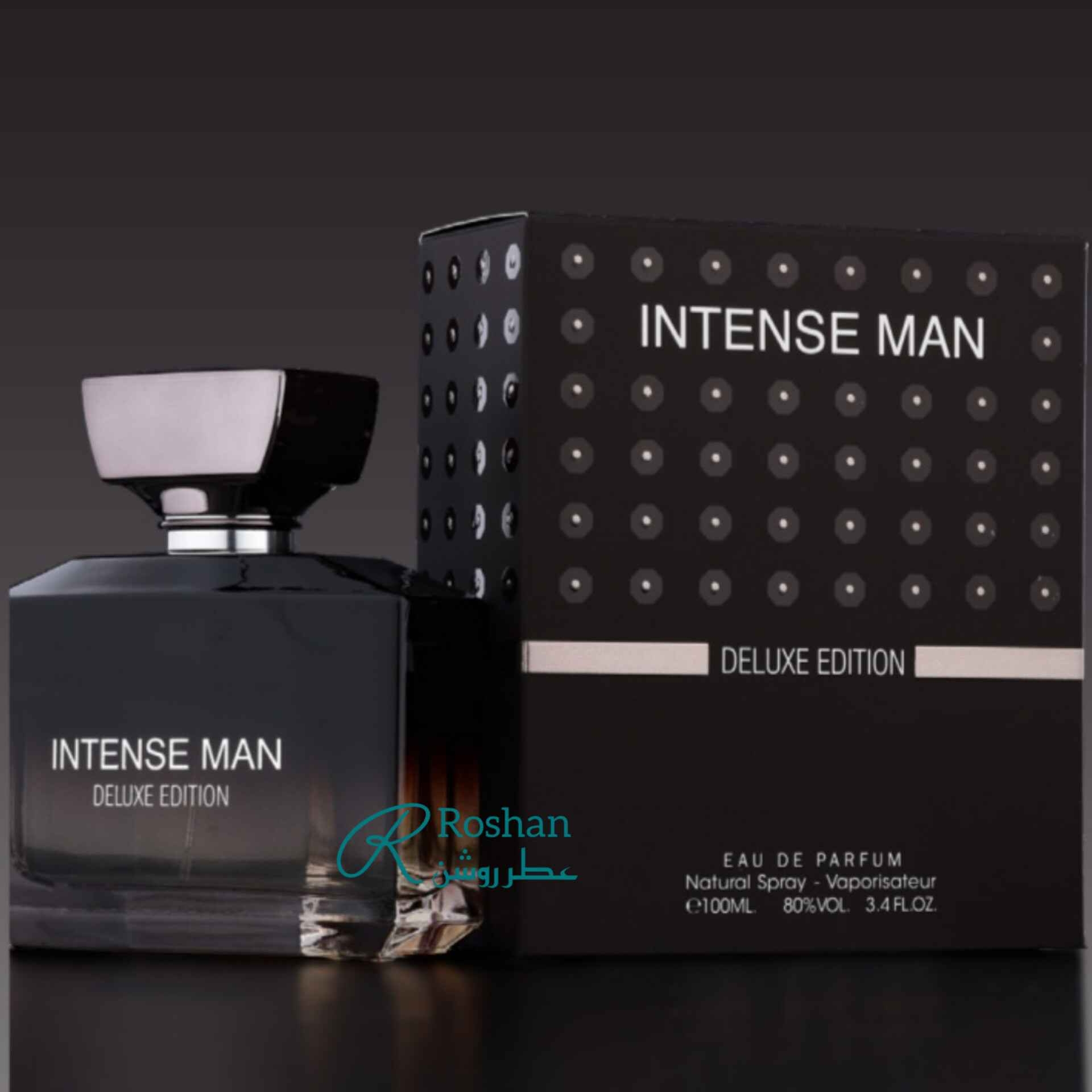  ادکلن intense man شرکت فرگرانس ورلد، نسخه مقرون به صرفه و مشابه عطر Iforia Calvin Klein - مردانه - رایحه گرم و آروماتیک 