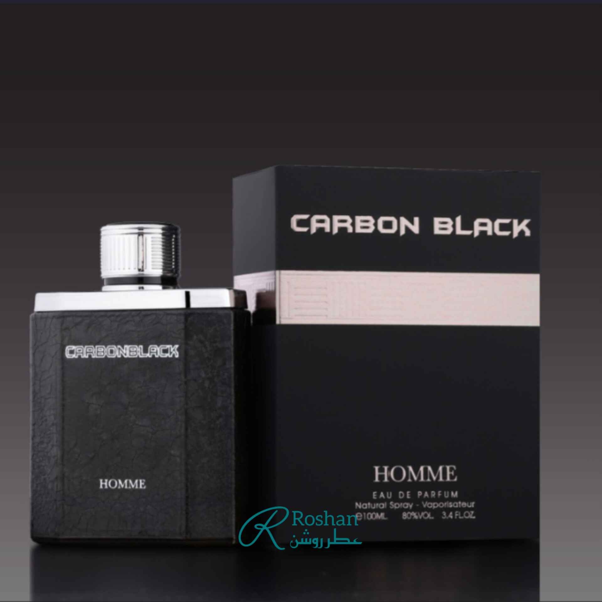 ادکلن carbon black شرکت فرگرانس ورلد ، نسخه مشابه و مقرون به صرفه عطر carbon - مردانه - ۱۰۰ میل - رایحه خنک و تلخ
