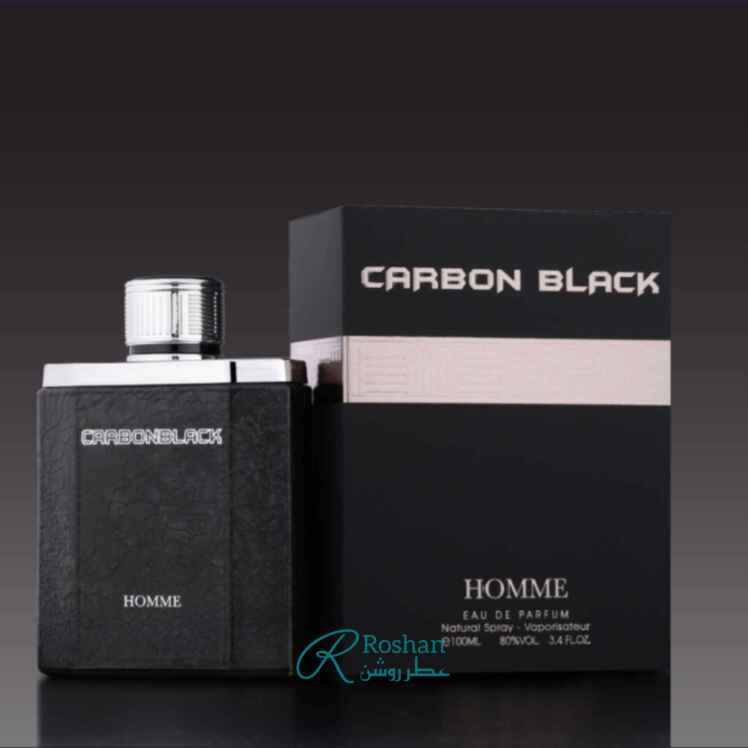 ادکلن carbon black شرکت فرگرانس ورلد ، نسخه مشابه و مقرون به صرفه عطر carbon - مردانه - ۱۰۰ میل - رایحه خنک و تلخ