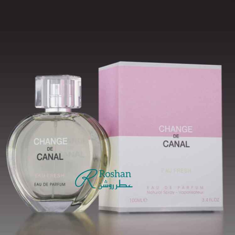 ادکلن change the canal فرگرانس ورلد ، نسخه مقرون به صرفه و مشابه ادکلن chance the Chanel - رایحه گلی و میوه ای - زنانه