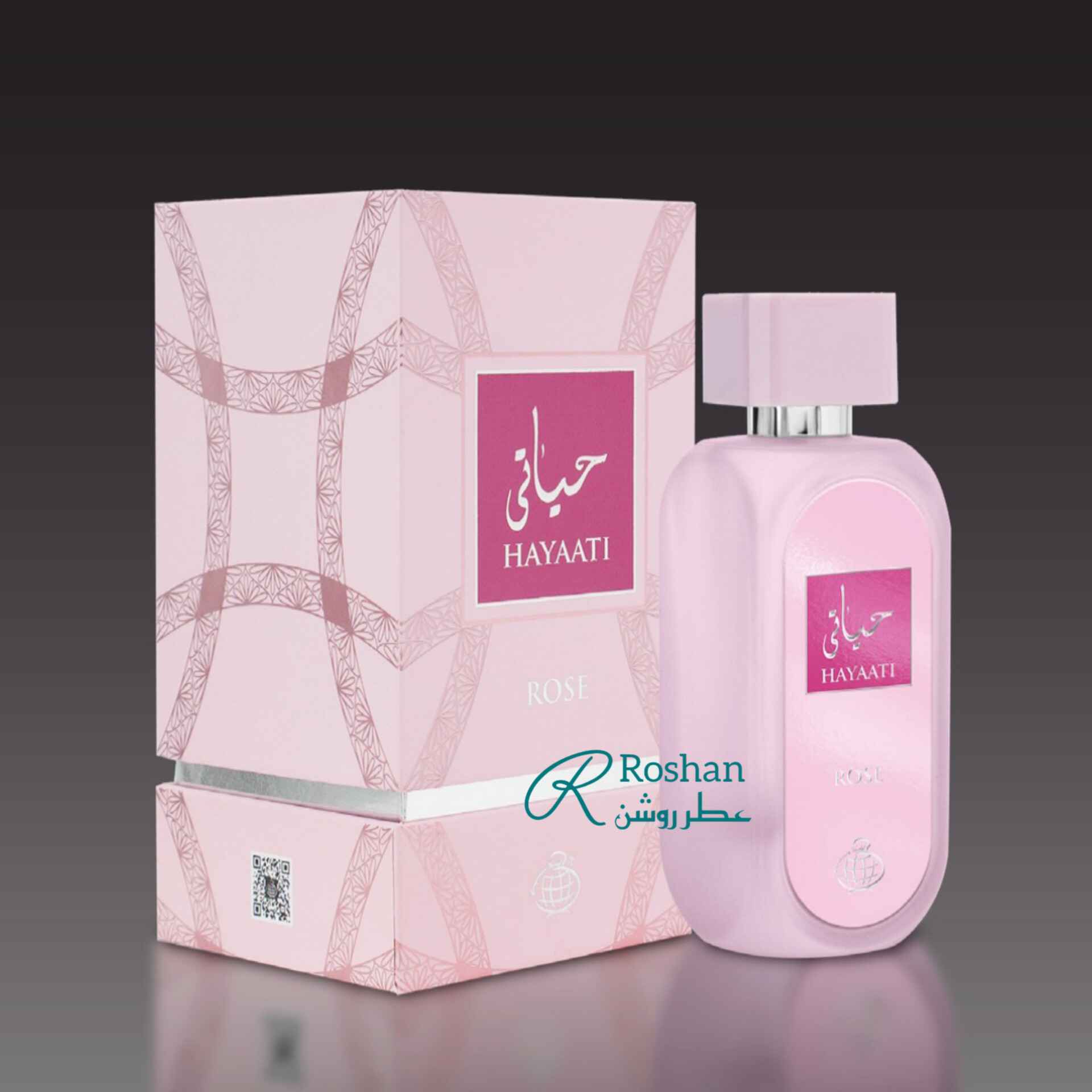 ادکلن حیاتی رز شرکت فرگرانس ورلد - عطر مقرون به صرفه - زنانه - ۱۰۰ میل - رایحه گرم و شیرین